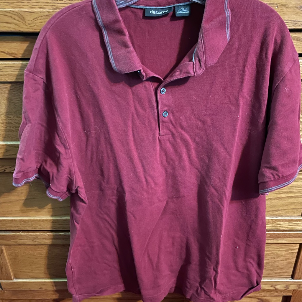Mens Contrast Trim Polo Shirt